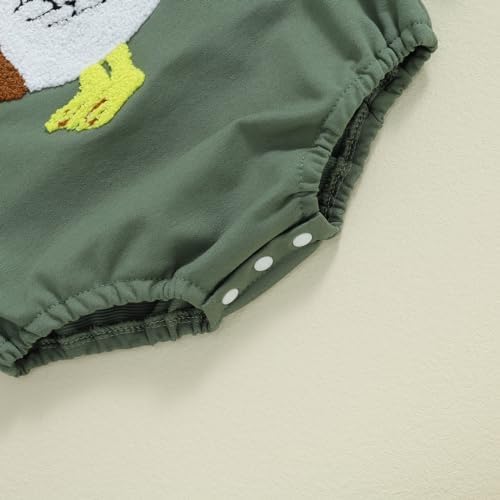 VISGOGO Newborn Infant Baby Boy Oversized Romper Sweater Bodysuits Coming Home - Image 7