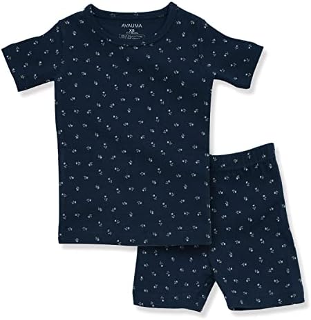 AVAUMA Baby Boys Girls Pajama Set 6M-7T Kids Cute Toddler Snug fit Pattern by AVAUMA