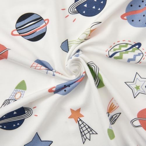 Aablexema Baby Rayon of Bamboo Footed Pajamas Zipper - Image 6