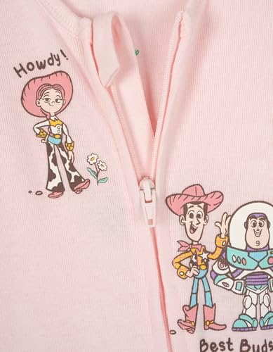 Disney Baby Girls' 2-Pack Footed Sleep N' Play Newborn to Infant - Image 4