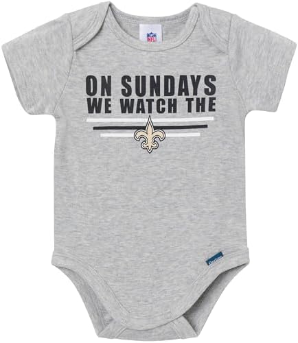 Gerber NFL Baby Boys 3-Pack Onesie Bodysuit - Image 4