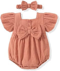 Vibebox Baby Girls Clothes Summer One-sies Romper Outfit Preemie-18 Months by WelcometoSelectbyVibebox