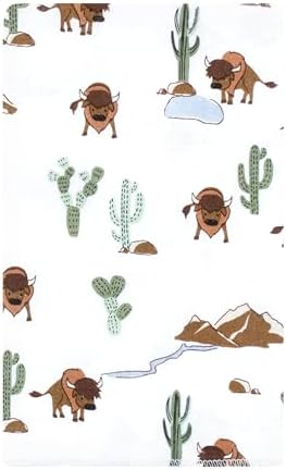 Luvable Friends Hudson Baby Flannel Burp Cloths 10pk, Forest Trail - Image 2
