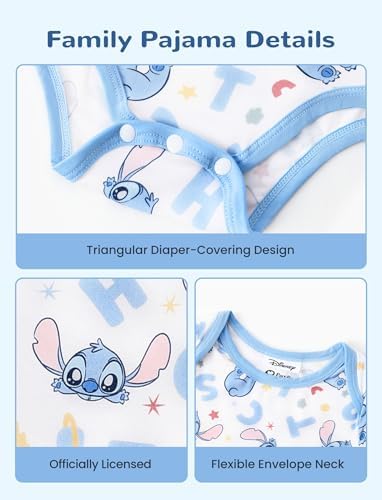 Disney Stitch Princess Marvel Spiderman Mickey and Friends Baby Girls Clothes - Image 7