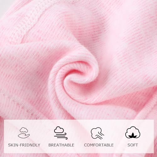 Yuoahcn Newborn Hats for Baby Girls Boys Cotton Beanie Soft Infant Hat - Image 3