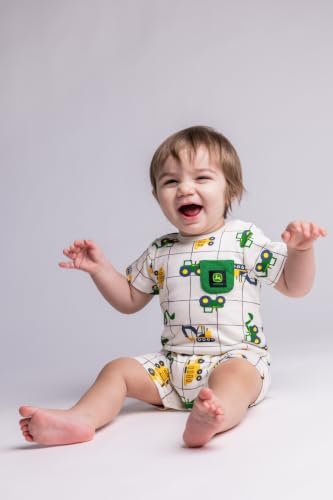 John Deere Baby Boys' One Piece Romper Newborn to Infant - Image 2