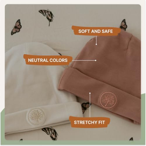 Parker Baby Co. Soft Baby Beanie Hats, Double-Layered - Image 3