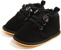 Baby Boys Girls Booties Fleece Anti-Slip Soft Sole Boots Toddler First Walker by AKINGIO