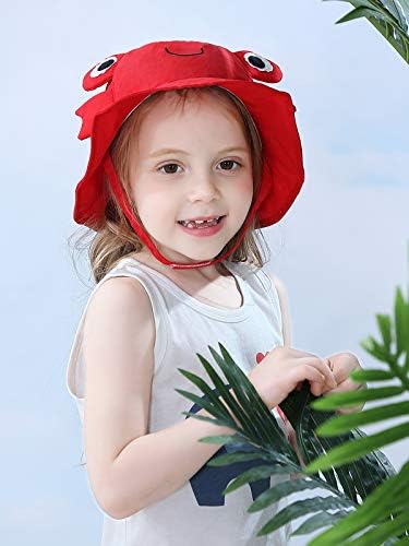 Azue Cute Baby Sun Hat, Wide-Brim Toddler Bucket Hats - Image 4