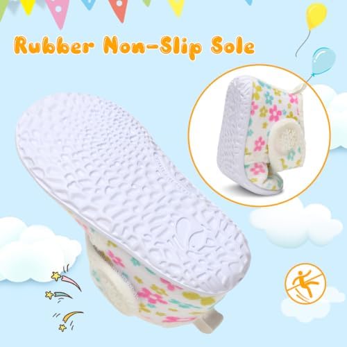 FEETCITY Baby Booties Girls Boys Infant Slippers First Walkers Shoes Warm Socks - Image 5