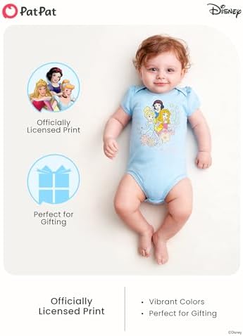 Disney Stitch Princess Marvel Spiderman Mickey and Friends Baby Girls Clothes - Image 3