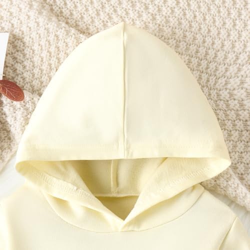 Happy Town Baby Fall Outfits for Girl Boy Long Sleeve Hoodie Top and Long - Image 4
