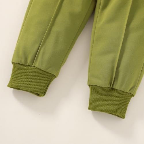 YOUNGER TREE Baby Clothes for Girls Boy Solid Color Hoodie and Sweatpants - Image 5