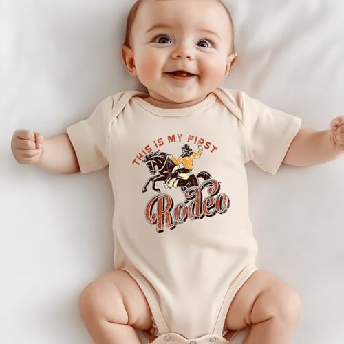 hrcfbk Infant Baby Boys Girls Bodysuit Newborn Short Sleeve Funny Letters Print - Image 3