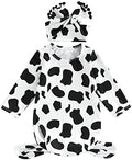 Newborn Baby Girl Floral Sleep Gown Headband Sleepwear Outfit by Merqwadd