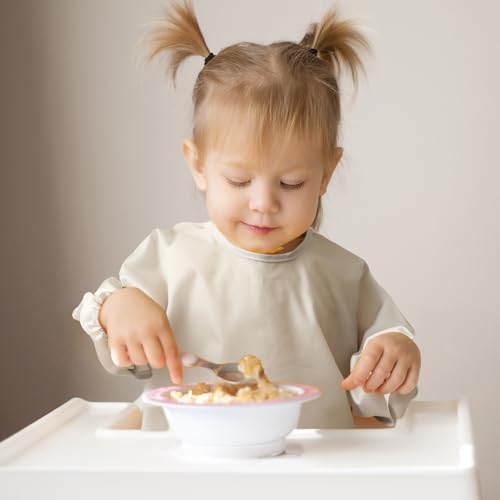 POIKSHARK Long Sleeve Bib, Waterproof Sleeved Smock - Image 4