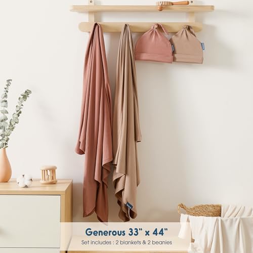 GRSSDER 2 Set Newborn Swaddle Blanket - Image 2