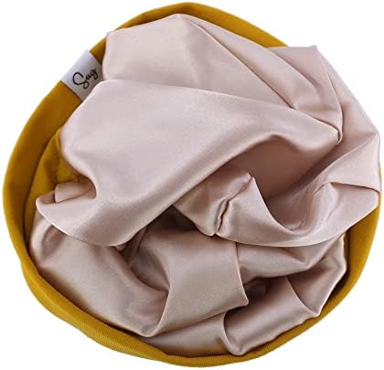 Jersey Beanie Hat for Newborn Baby Boys Girls Silky Satin Lined Hats Bonnet - Image 5