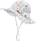 Baby Girl Sun Hat Infant Summer Beach Hat Toddler Bucket Hat UPF 50+ by EAU+LAYAMEN