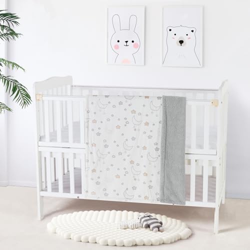 CREVENT 30''X40'' Cute Cozy Fluffy Warm Baby Blanket - Image 2
