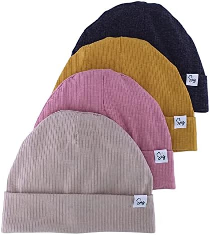 Jersey Beanie Hat for Newborn Baby Boys Girls Silky Satin Lined Hats Bonnet - Image 6