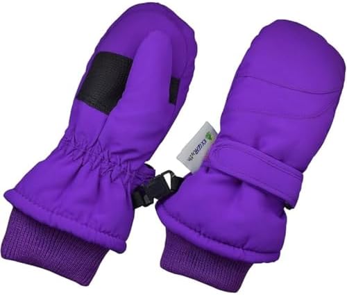 Waterproof Kids Mittens Gloves, 100G 3M Thinsulate Baby Toddler Winter Snow by ZeldaMatilda