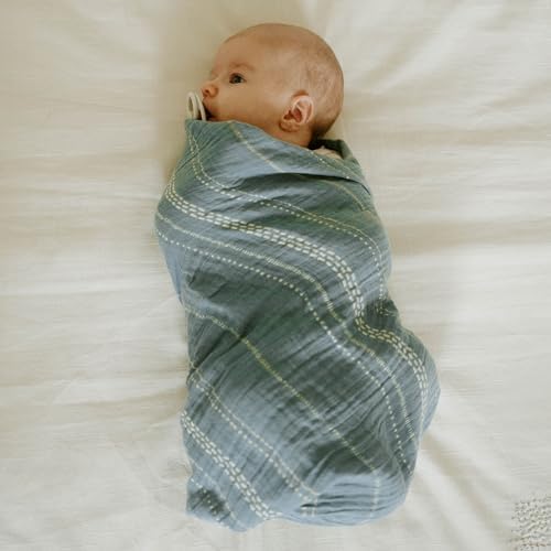 Little Unicorn Muslin Swaddle Blanket - Image 7