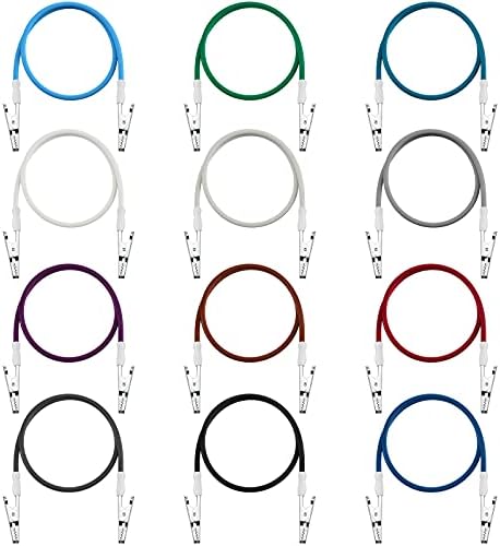 Patelai 12 Pcs Silicone Bib Clips Chains Napkin Holder, Vivid Color Series | by Patelai