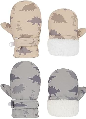 Infant Baby Toddler Winter Mittnes Lined Fleece Snow Gloves by UrbanVirgin