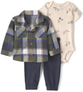 Carter's Baby Boys' 3-piece Bodysuit Pant Sets by Carters