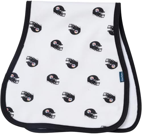 Gerber Baby Nfl Team Bandana Bibs and Burp Cloth Set - Image 2