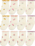 Aroveea Toddler Socks Non Slip Grip Ankle Baby 12 Pack by Aroveea