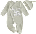 Kuriozud Newborn Baby Boy Going Home Outfit Kimono Romper by Kuriozud