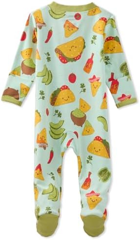 Butterblu Scout Sleep & Play 100% Organic Cotton Footed Zip Front PJs | GOTS - Image 3