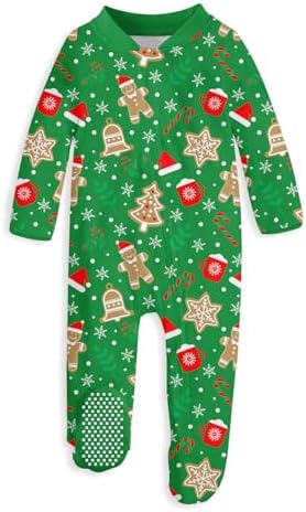 uideazone Baby Girls Footed Pajamas, Zip Sleeper by uideazone