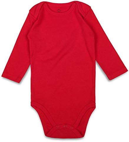 ROMPERINBOX Unisex Baby Onsies Solid Baby Bodysuit Romper Blank by RomperinBox