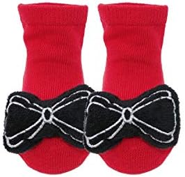 Bowbear Adorable Baby 6 Pair Non-Skid Bootie Socks - Image 5