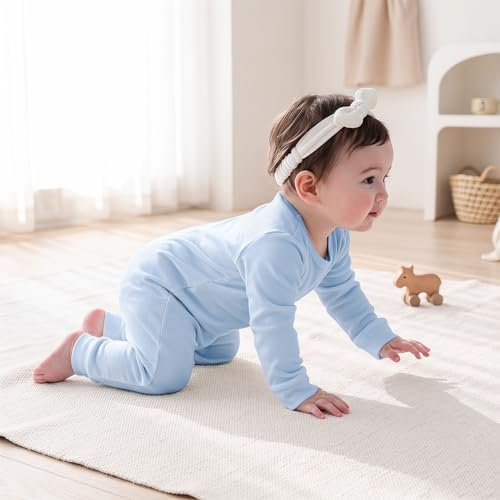 Unisex Baby romper, Long Sleeve 100% Cotton Baby Clothes, Baby Footless Jumpsuit - Image 5