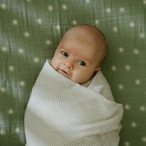 Little Unicorn Muslin Swaddle Blanket - Image 7