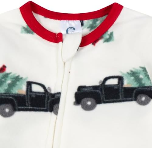 Gerber Baby & Toddler Fleece Footed Pajamas 2-Pack - Image 4