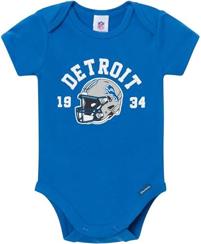 Gerber NFL Baby Boys 3-Pack Onesie Bodysuit - Image 2
