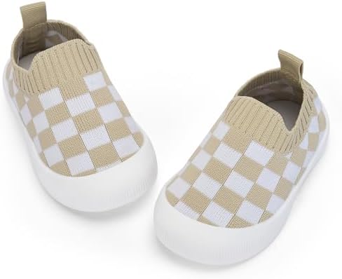 BACSAC Baby Toddler Unisex Infant Shoes Boys Girls Beige Mesh Breathable by BACSAC