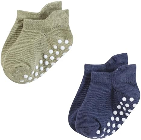 Hudson Baby Unisex Baby Non-Skid No-Show Socks - Image 3