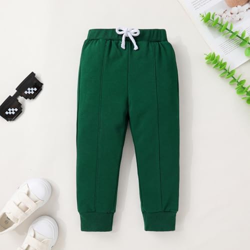 YOUNGER TREE Baby Clothes for Girls Boy Solid Color Hoodie and Sweatpants - Image 5