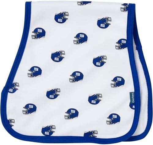 Gerber Baby Nfl Team Bandana Bibs and Burp Cloth Set - Image 2