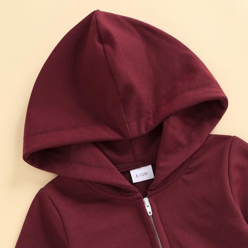 Fall Baby Clothes Newborn Boy Girl Hoodie Romper Long Sleeve Jumpsuit Winter - Image 5