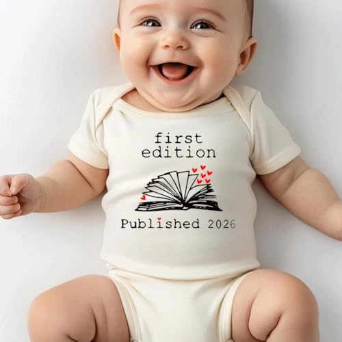 hrcfbk Infant Baby Boys Girls Bodysuit Newborn Short Sleeve Funny Letters Print - Image 5