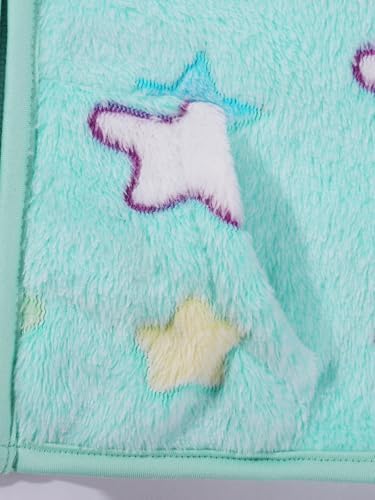 Toddler Baby Girl Fleece Jackets Fall Clothes Hooded Zip Fuzzy Coats - Image 6