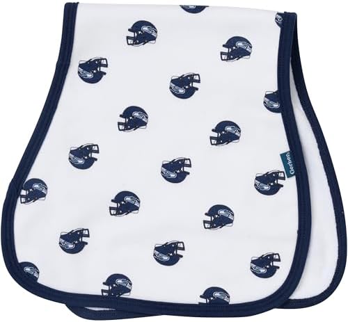 Gerber Baby Nfl Team Bandana Bibs and Burp Cloth Set - Image 2