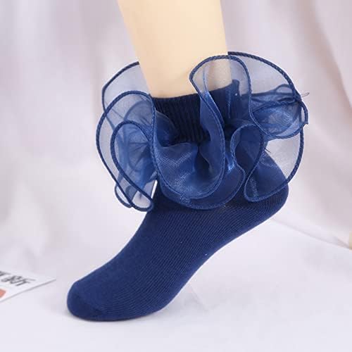 Newborn Baby-girls Socks and Bow Infant Toddler Ankle Socks - Image 6